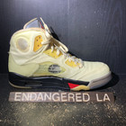 Air Jordan 5 Off White Sail Sz 10