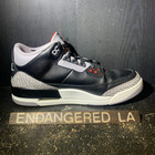 Air Jordan 3 Black Cement 24' Sz 11.5