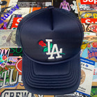 From The Ground Up LA Padded Trucker Hat Navy