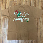 From the Ground Up Reap Tee Amber Brown