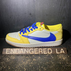 Air Jordan 1 Travis Scott Low Canary Sz 7.5