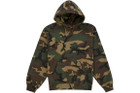 Supreme Satin Logo Hoodie Woodland Camo S/S 26'