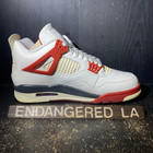 Air Jordan 4 Brick By Brick White