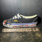 Vans Gallery Dept. Art That Kills Black Sz 9.5