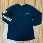 Kanye Saint Pablo Wolves L/S Tee Black Sz L