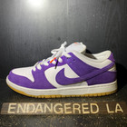 Nike SB Dunk Low Orange Label Court Purple Sz 10