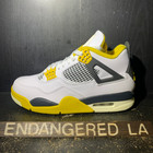 Air Jordan 4 Vivid Sulfur Sz 7Y