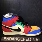 Air Jordan 1 Mid Fearless "Blue The Great"