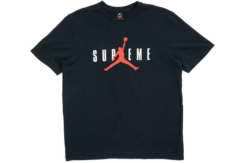 Supreme Jordan Tee Black F/W 15'