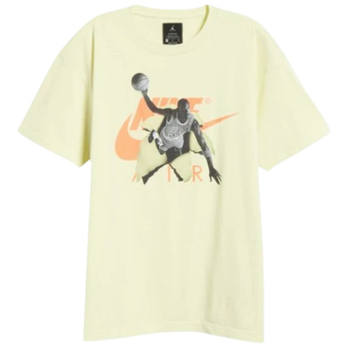 Jordan x Union 2.0 Bball SK Tee Pale Yellow