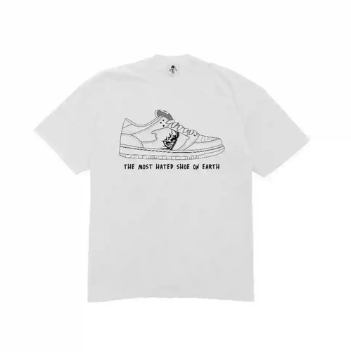 Warren Lotas Most Hated Shoe Tee White