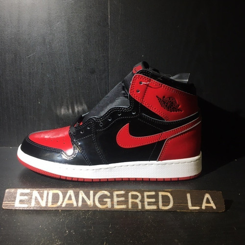 Air Jordan 1 Patent Bred (GS)