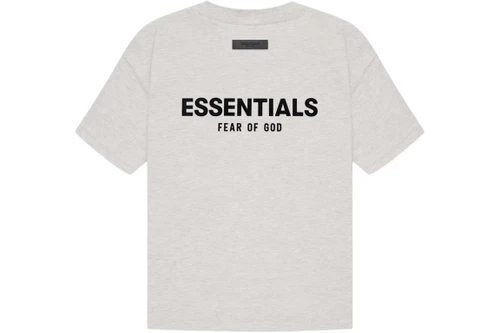 Fear of God ESSENTIALS Tee Light Oatmeal S/S 22'