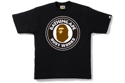 BAPE Busy Works Tee Black