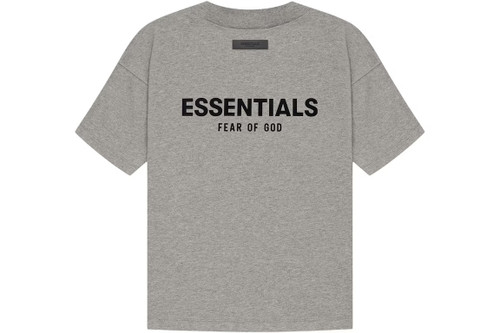 Fear of God ESSENTIALS Tee Dark Oatmeal S/S 22'