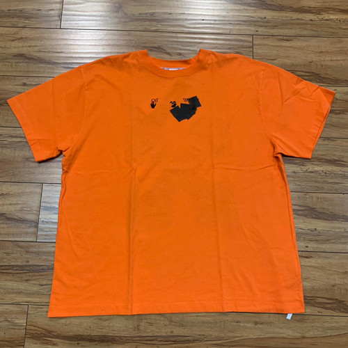 Off-White Hands Tee Orange