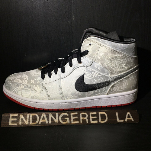 Air Jordan 1 Mid Fearless Clot Sz 10.5