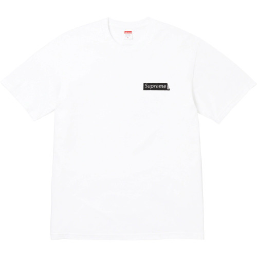 Supreme Static Tee White F/W 23'