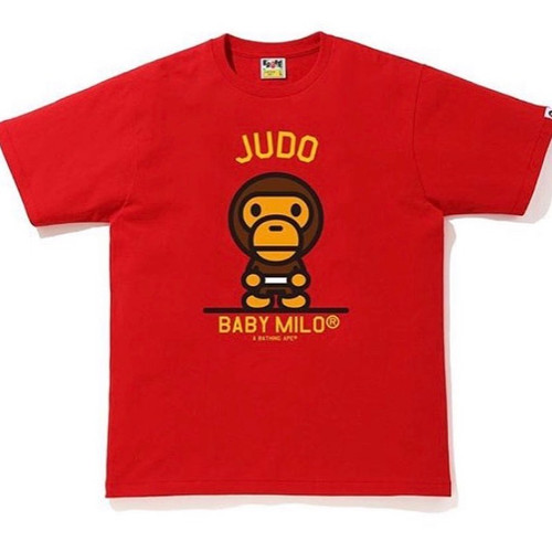 BAPE Milo Judo Sports Tee Red