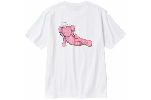 KAWS x Uniqlo Time Off Tee White F/W 23'