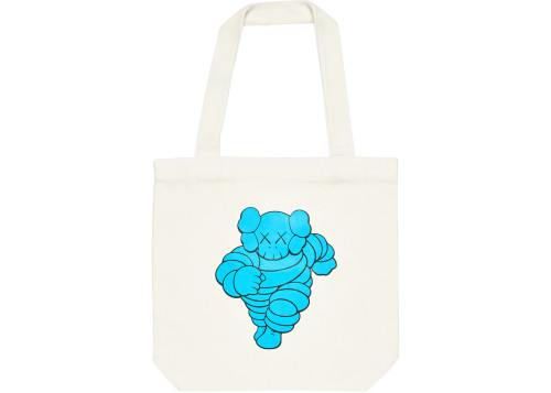 KAWS CHUM Tote Bag Blue F/W 19'