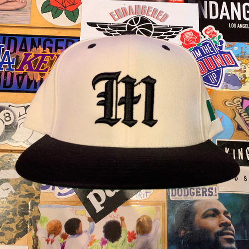 From The Ground Up Mexico Snap Back Hat White