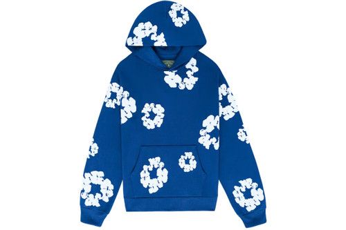 Denim Tears The Cotton Wreath Hoodie Blue S/S 23'