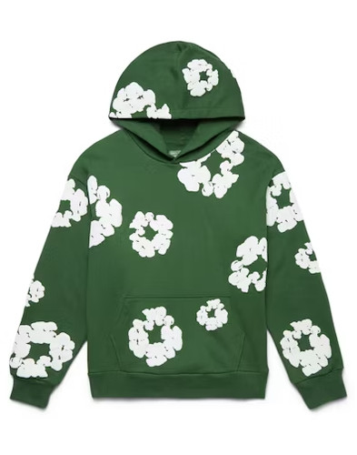 Denim Tears The Cotton Wreath Hoodie Green S/S 23'