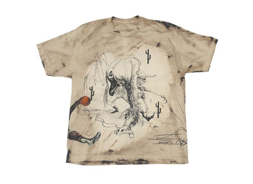 Travis Scott Cactus Jack x Ralph Steadman Fear Tee