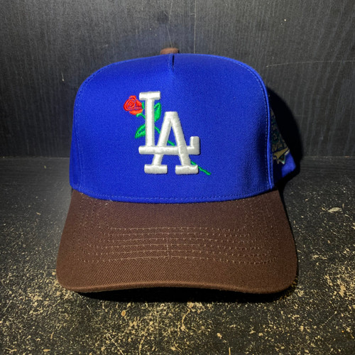 From The Ground Up LA 5-Panel Hat Blue/Brown