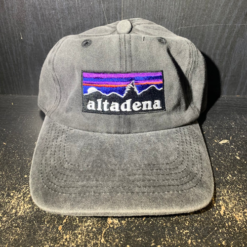 Altadena Dad Hat Vintage Black