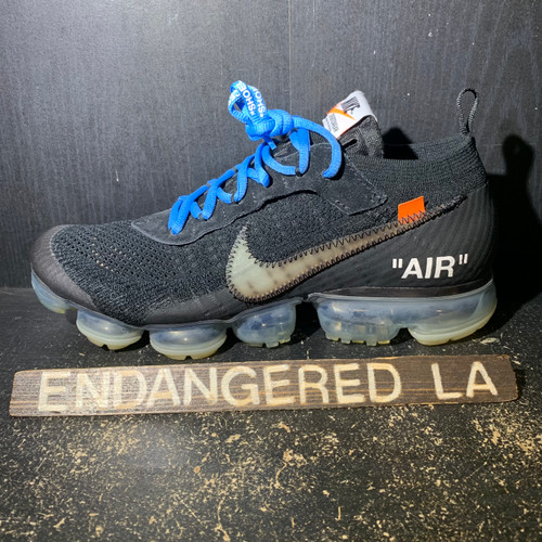 Nike Air Max Vapormax Off White Black Sz 10
