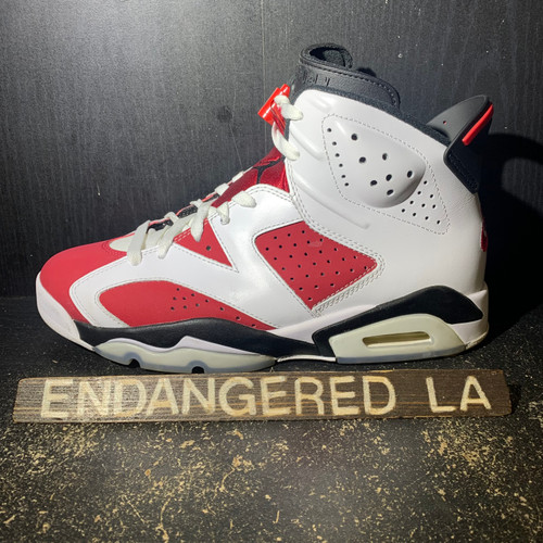 Air Jordan 6 Carmine 21' Sz 8.5