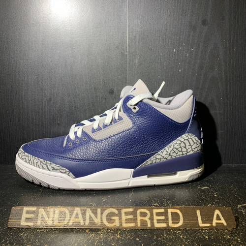 Air Jordan 3 Georgetown  Sz 10