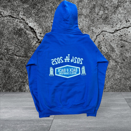 Back To Back EndangeredLA Hoodie Blue
