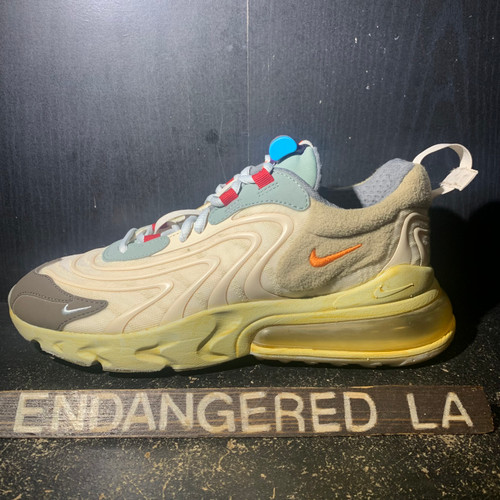 Nike Air Max 270 React ENG Travis Scott Cactus Trails Sz 8