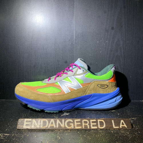 New Balance 990v6 MiUSA Action Bronson Baklava Sz 12