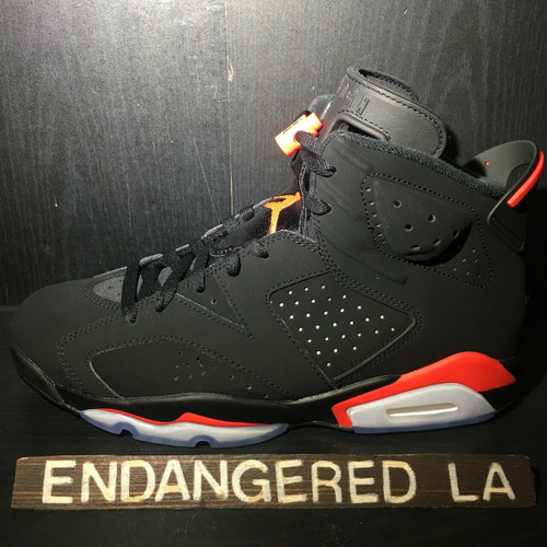 Air Jordan 6 Black Infrared 19' Sz 11.5