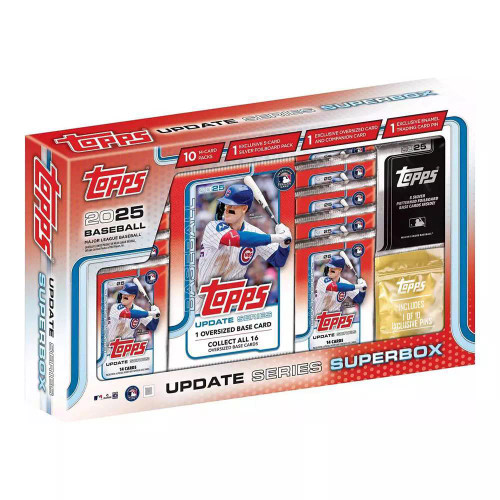 2025 Topps MLB Update Series Baseball Trading Card Superbox