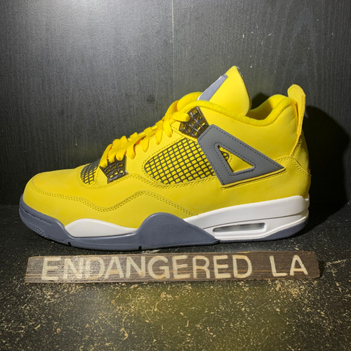 Air Jordan 4 Lightning 21' Sz 12