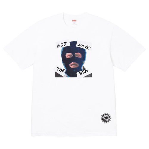 Supreme Jamie Reid God Save Us Tee White S/S 26'