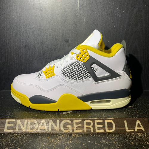 Air Jordan 4 Vivid Sulfur Sz 7Y