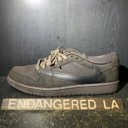 Air Jordan 1 Low Travis Scott Velvet Brown Sz 11