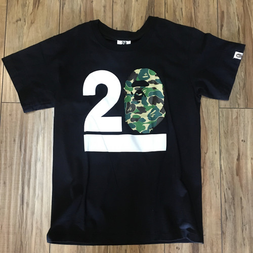 BAPE 20th Anniversary Tee Black/Camo