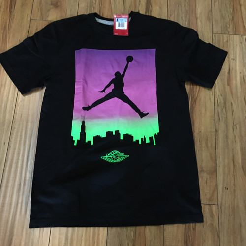 Air Jordan City Tee Black Sz M