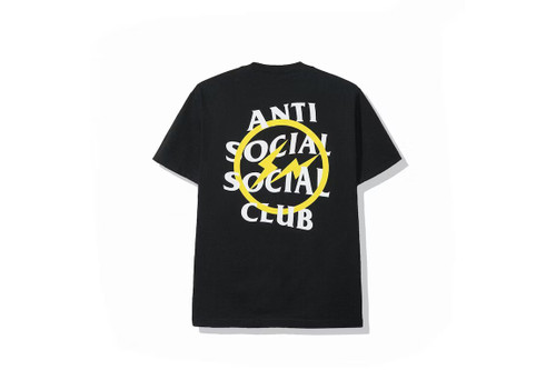 Anti Social Social Club x Fragment Tee Black