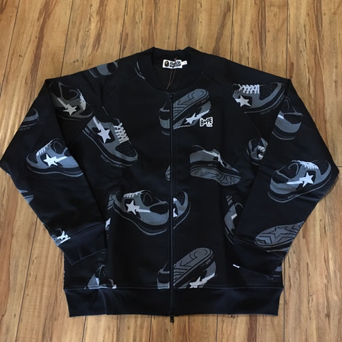 BAPE Sta Random Bomber Jacket Black
