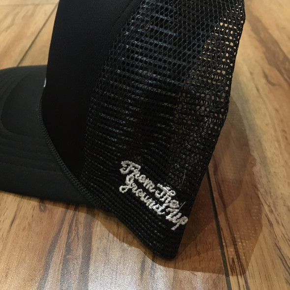 From The Ground Up LA Padded Trucker Hat Black