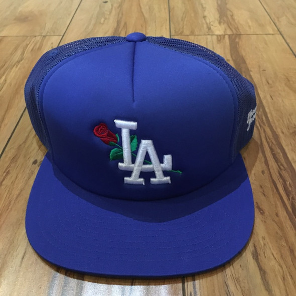 From The Ground Up LA Trucker Hat Blue From The Ground Up LA Trucker Hat Blue