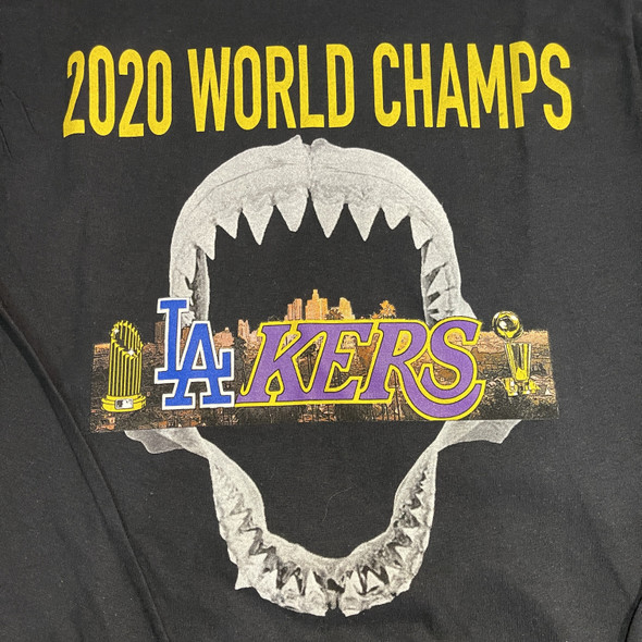 Endangeredla 2020 Champions Tee Black Sz XL Endangeredla 2020 Champions Tee Black Sz XL
